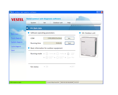 Aksesuar (VESTEL Dış Ünite Arıza Tespiti Yazılımı MCAC-DIAG/E)